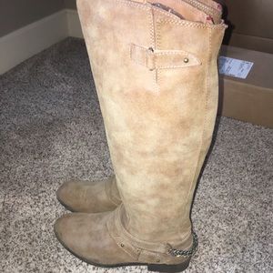 Madden Girl Tan Boots